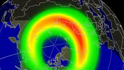 Мощную магнитную бурю зафиксировали ученые в атмосфере Земли